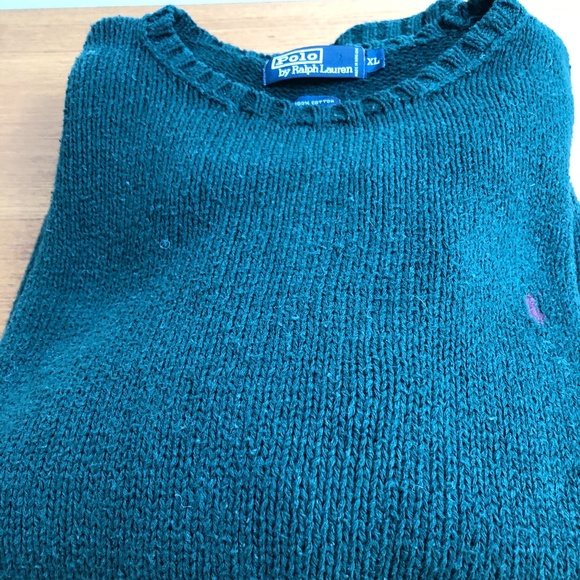 Polo by Ralph Lauren Men's Green Crewneck Sweater - Picture 6 of 6